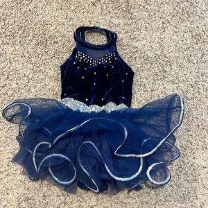 Girls dance costume